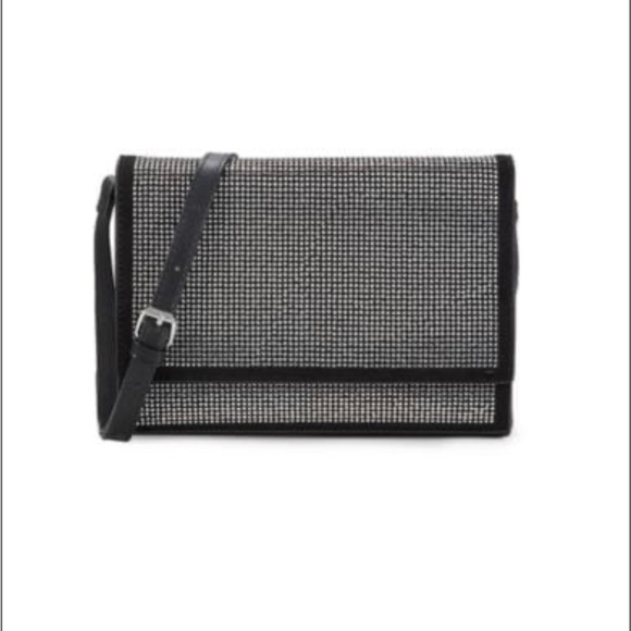 Sac Bandoulière En Cuir Badgley Mischka - Noir - Occasion - Style Pouch